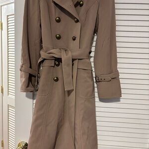 Hayden-Harnett Plaid Lined Coat